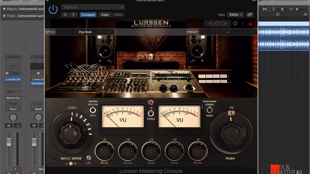 Видеоблог Mix'n'Master.RU - Плагин мастеринг консоли Lurssen