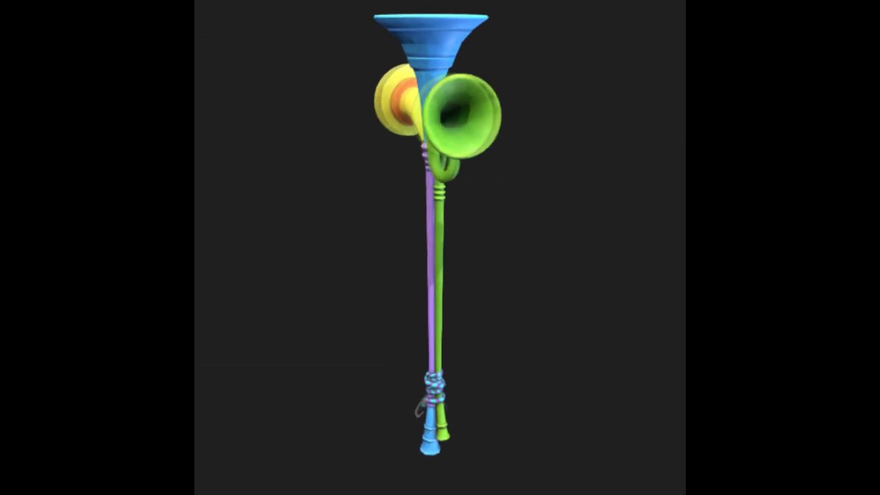 VUVUZELA Rare 3 D MODEL  sound full hd.