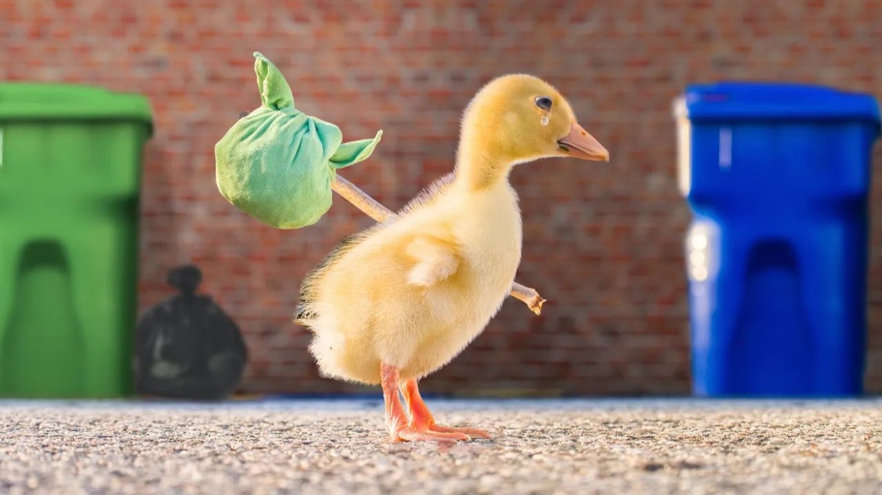 Убегающий утенок: вернется ли он домой? 🦆