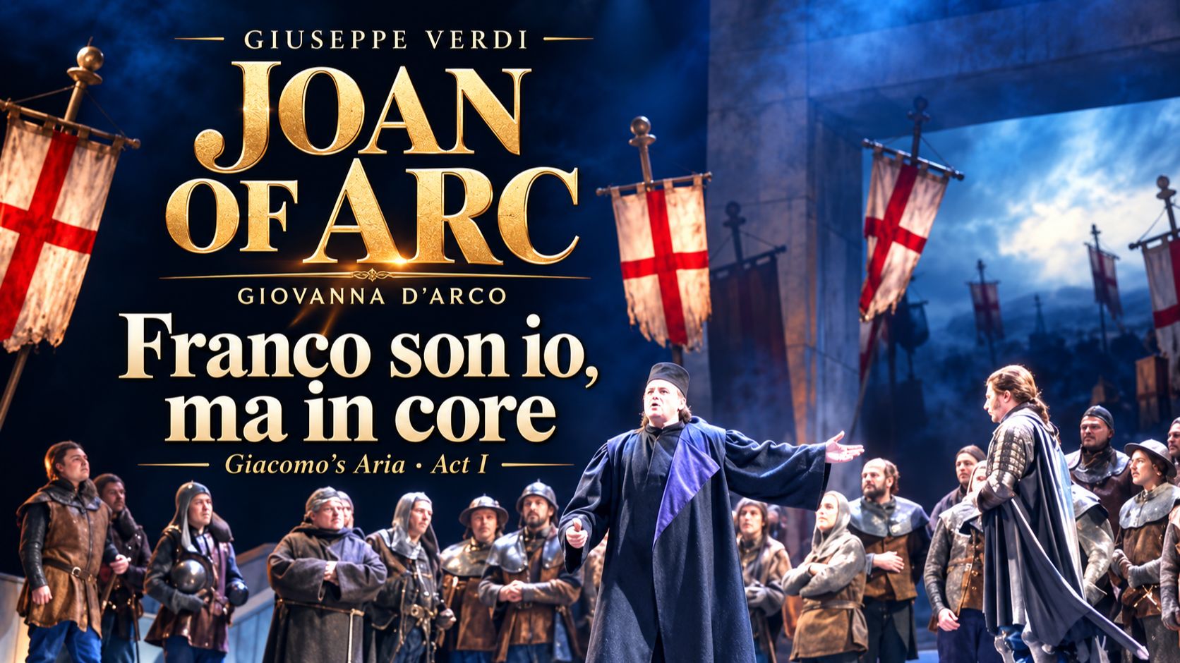 Giuseppe Verdi — Giovanna D’Arco — “Franco Son Io, Ma In Core” | Giacomo’s Aria