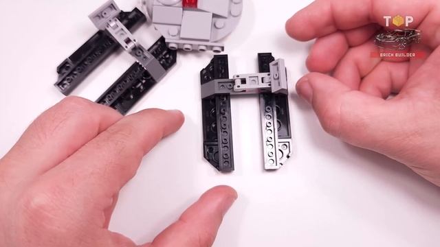 LEGO Star Wars TIE Defender MOC (30727) [68 деталей] Пошаговое руководство по сборке