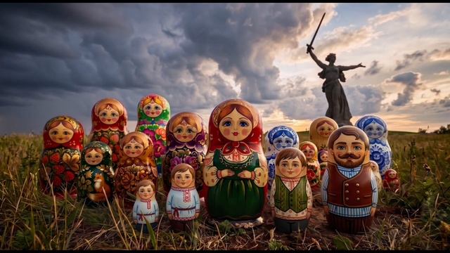 Песня РУССКАЯ МАТРЁШКА.mp4