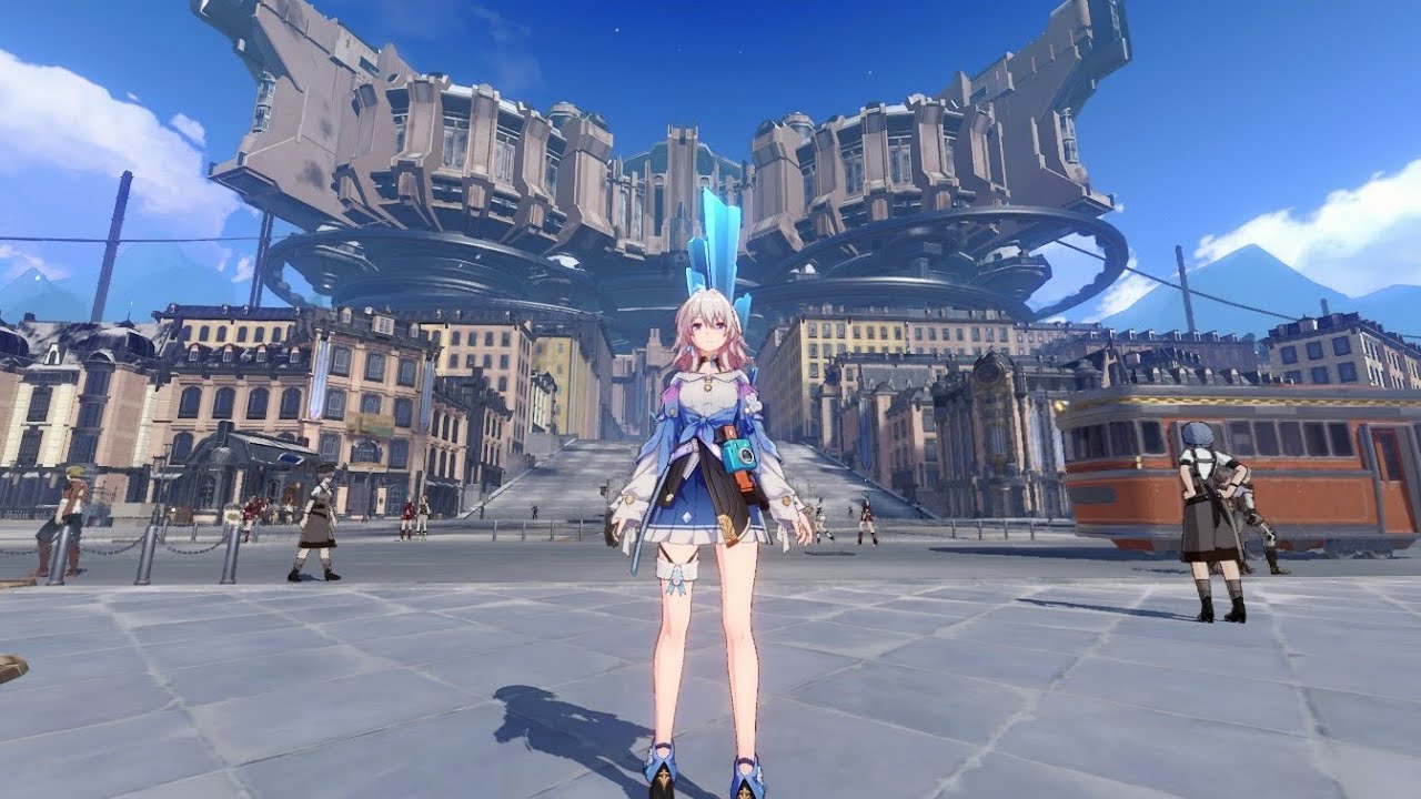 В Honkai:Starrail крайне высоко полигональные текстуры