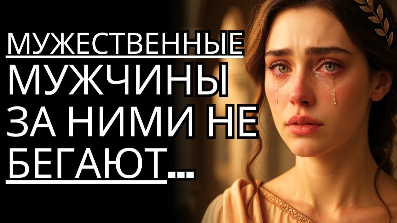 МУЖЧИНЫ не гонятся они ПРИТЯГИВАЮТ...  Стоицизм