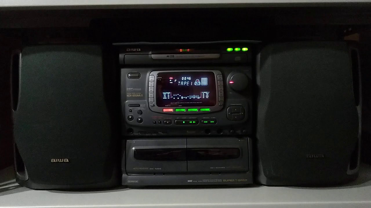 Aiwa NSX-999MkII и DENON DX1 90 Type I 1987 Япония