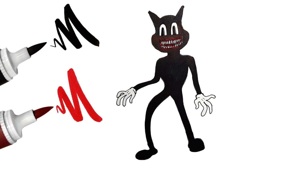 Как нарисовать Картун Кэта / How To Draw CARTOON CAT