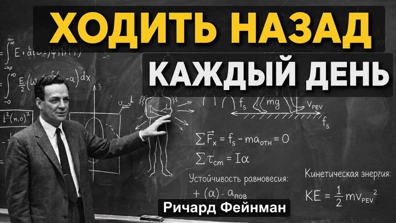 Ходьба назад: как 10 минут тренируют мозг, равновесие и колени ✅