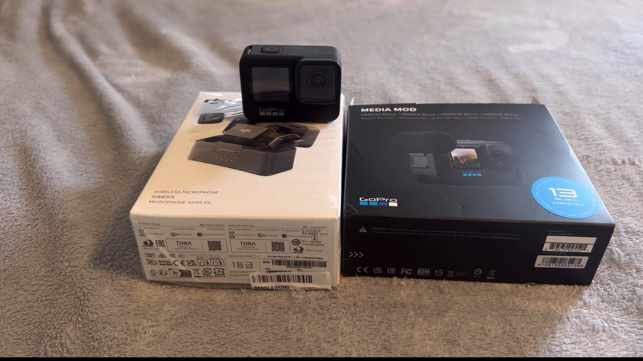 Как подключить микрофон Dji Mic Mini к камере Go Pro 9,10 без потери качества звука