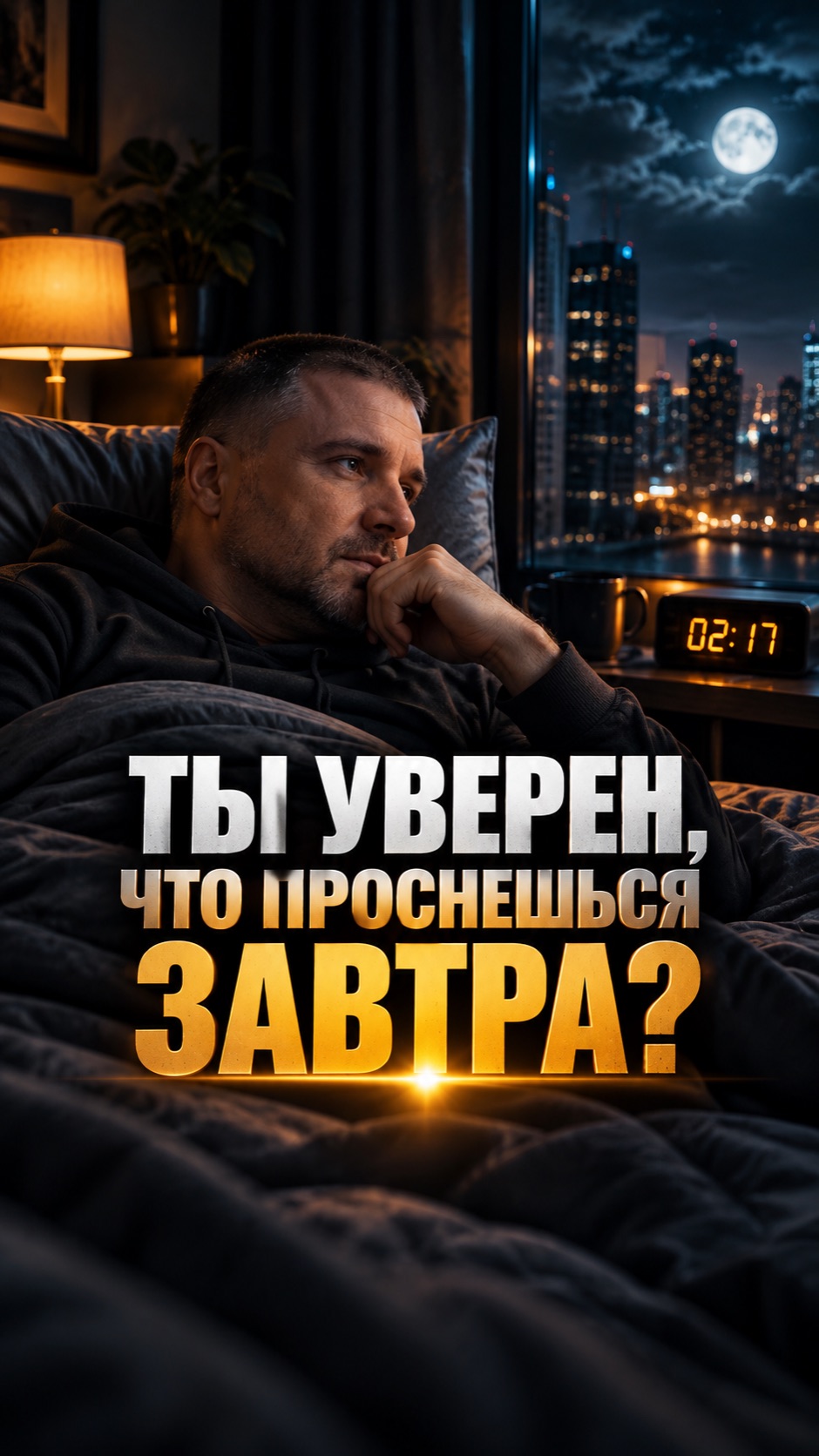 Ты уверен, что проснешься завтра?