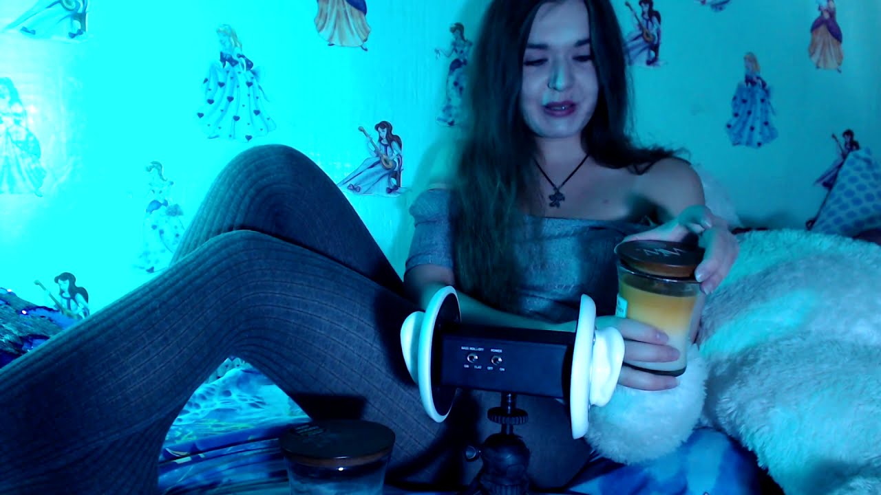 АСМР - треск свечи ! 🌈 ASMR - Crackle Candles ! Tapping , тайпинг ! Wood Wick Burn 🔥