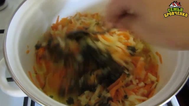 Гречневая каша с овощами