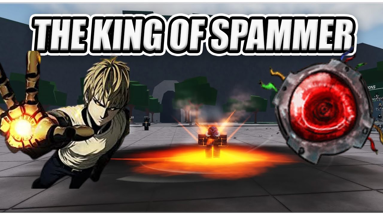 ВРЕМЯ СПАМА ПРИШЛО ИГРАЕМ ЗА The King Of Spammer В TSB ( THE STRONGEST BATTLEGROUNDS )