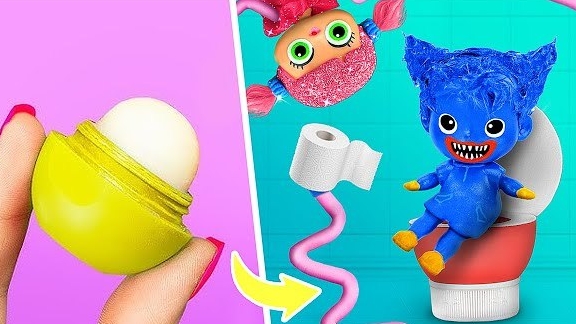 Миниатюрная мебель для кукол из старой косметики! 35 идей