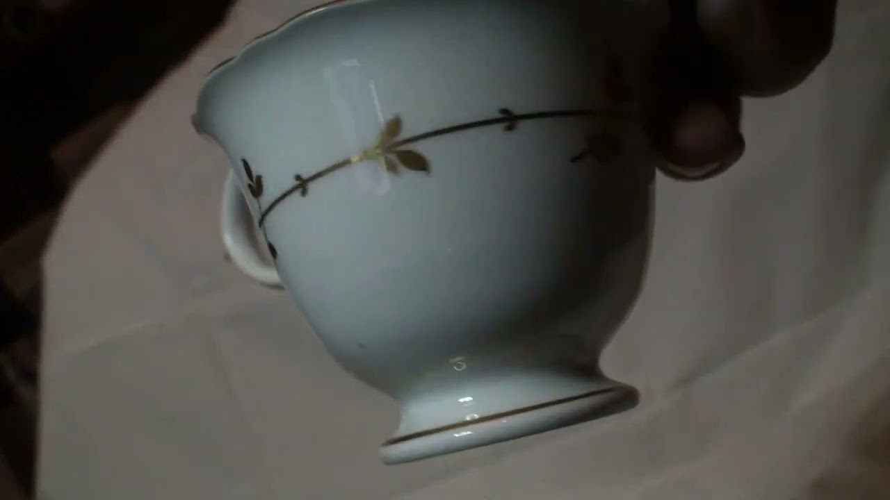 Coalport тройка 1820е годы видео для Валюши послушайте звук настоящего фарфора 19 века НЕ ПРОДАЮ