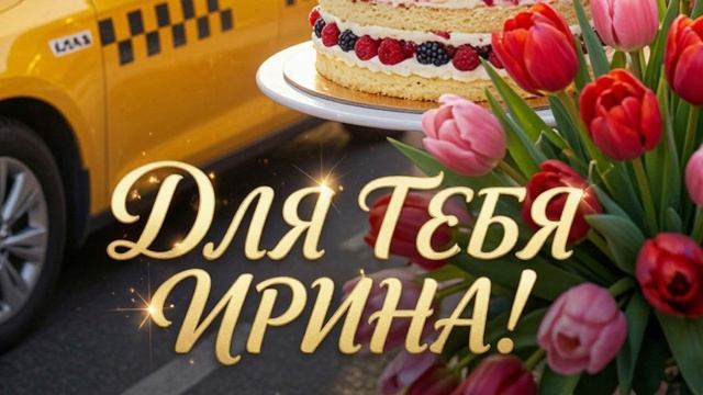 Ирина с днём рождения!_video