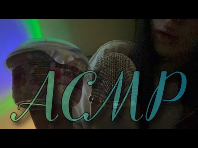 АСМР🪷итинг тапиоки и мороженого| звуки рта👄