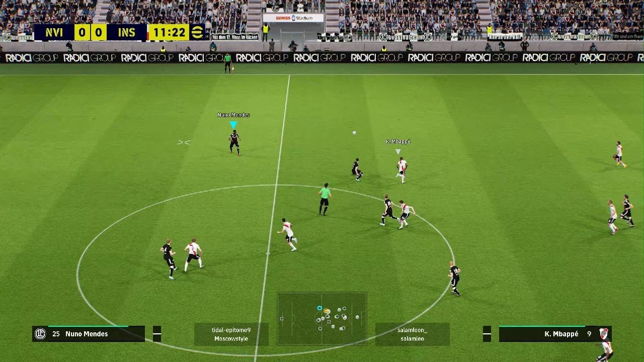 EFootball 2023 игра с Insta Samle0_00 хуже конекта не было ёщё ни с одни игроком(👎🏻