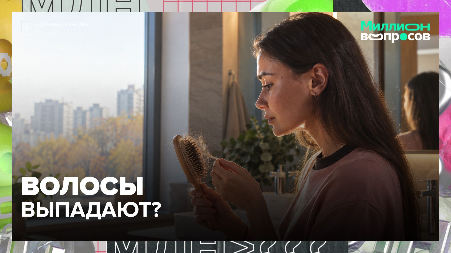 Выпадение волос осенью: когда это норма, а когда пора к трихологу? | Миллион вопросов — Москва 24