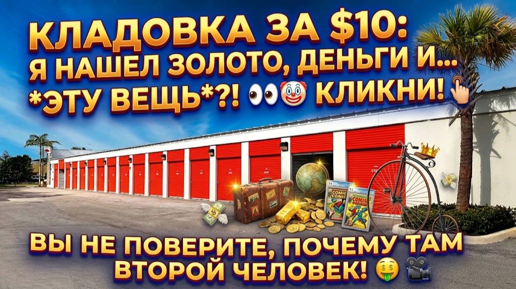 Кладовка за $10 и находка на $50000. Очень, очень повезло!