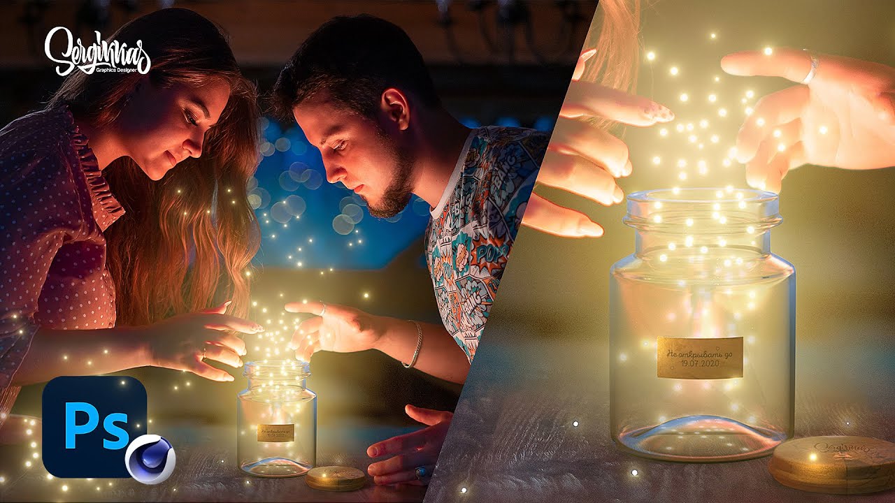 МАГИЯ В ФОТОШОПЕ | Процесс создания в Photoshop