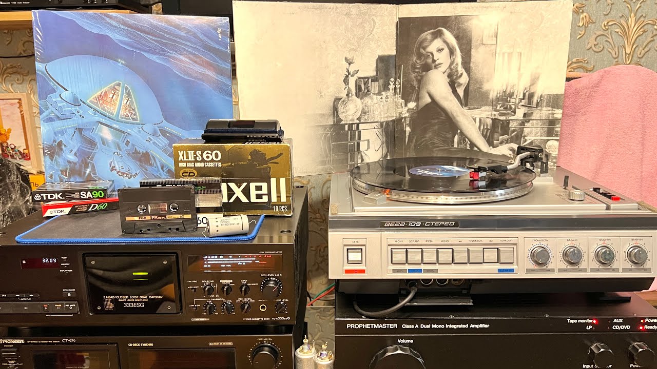 Sony TC-K333esG & Вега 109 Стерео! Hi-Fi? Кто главнее