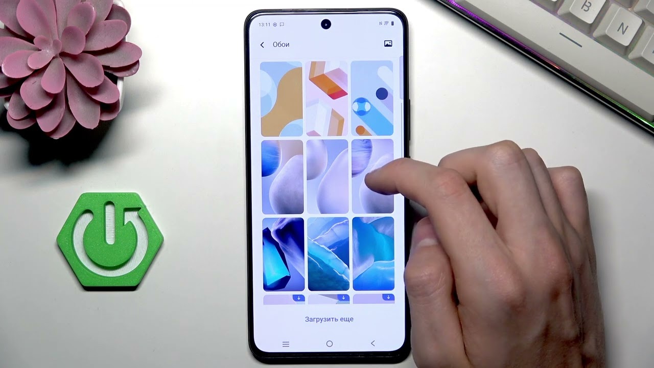 VIVO IQOO Z10 – Как поменять обои