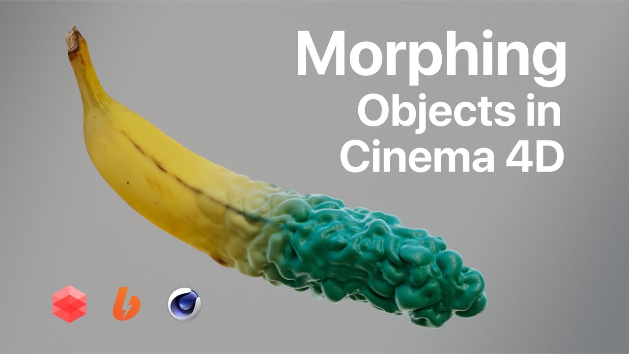 Morphing Objects In Cinema 4D. Redshift