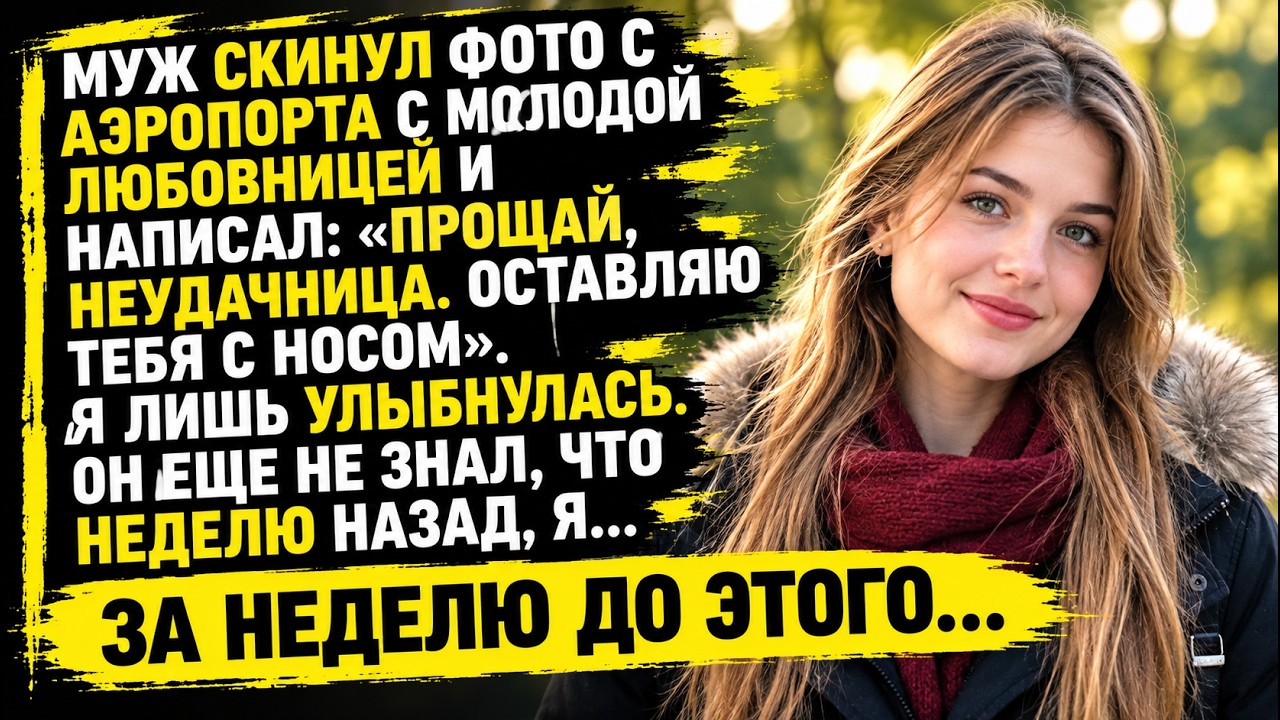 МУЖ ПРИСЛАЛ ФОТО ИЗ АЭРОПОРТА С ЛЮБОВНИЦЕЙ: ПРОЩАЙ НЕУДАЧНИЦА  НО ОН НЕ ЗНАЛ ЧТО ЖДЁТ ЕГО ДОМА