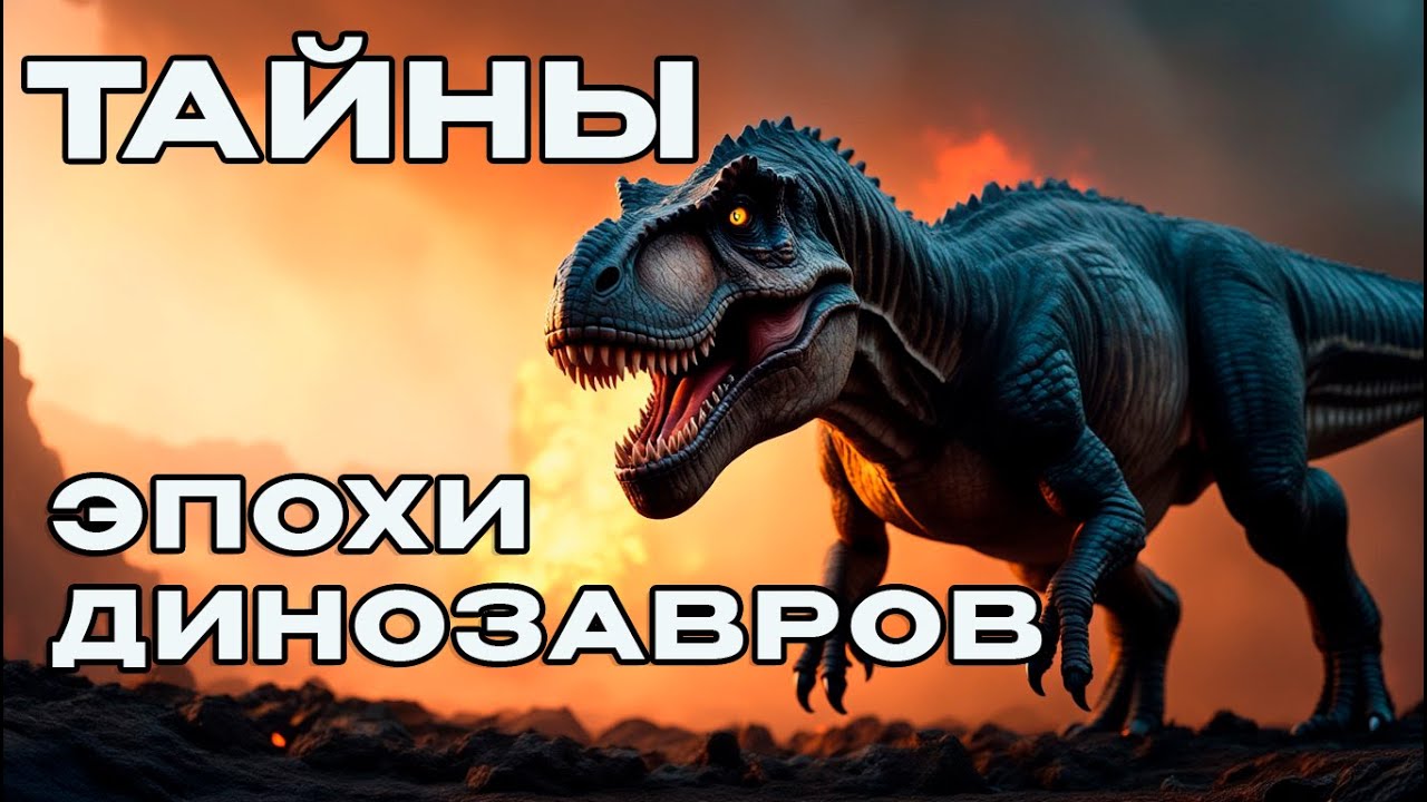 Мир динозавров  Спокойное путешествие перед сном