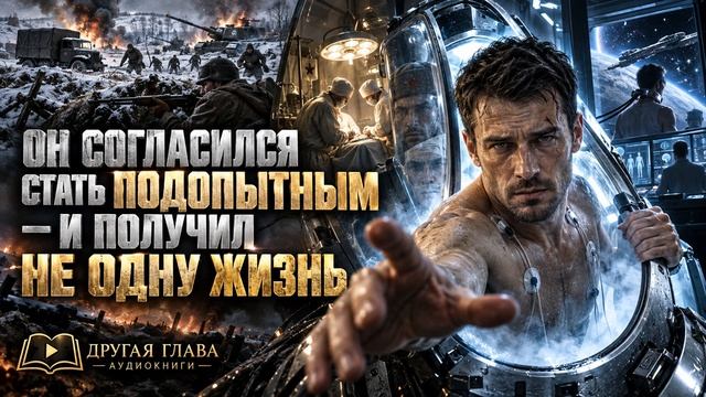 АУДИОКНИГА ПОЛНОСТЬЮ | ОН СОГЛАСИЛСЯ СТАТЬ ПОДОПЫТНЫМ — И ПОЛУЧИЛ НЕ ОДНУ ЖИЗНЬ | Книга 1 из 3