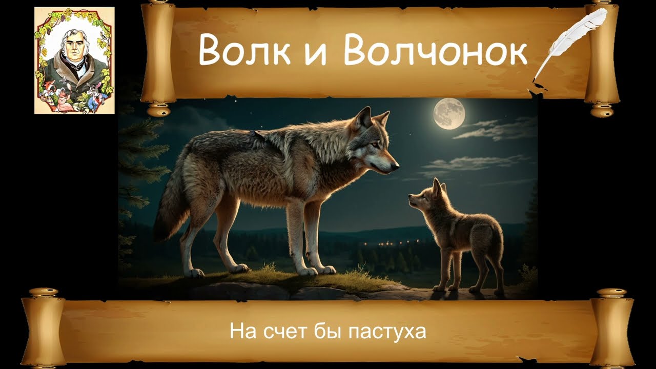 Волк и Волчонок