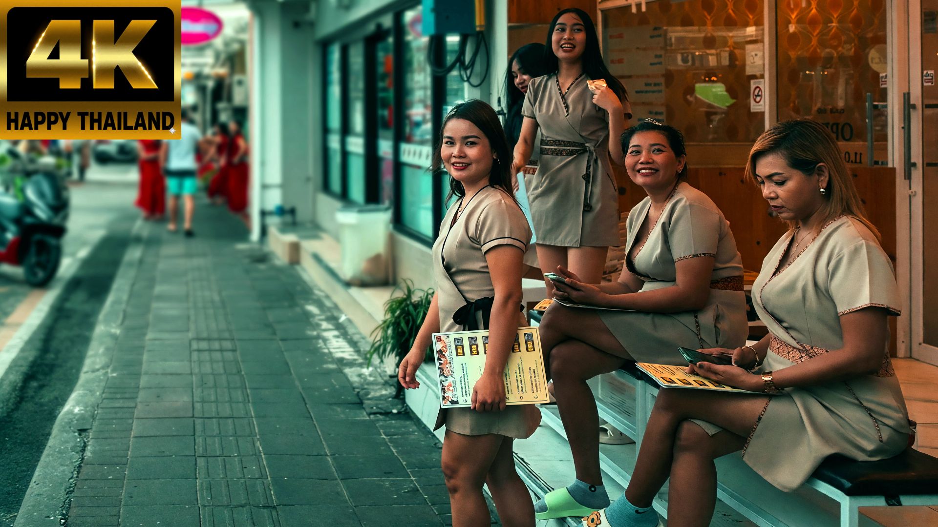 4K ► Soi 7 ● Soi 8 ● Second Road ● Beach Road ● Pattaya ● 141