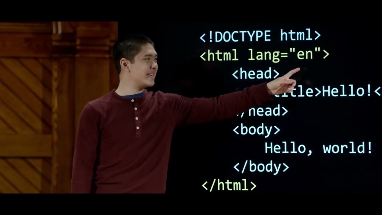 CS50W Лекция 0 HTML и CSS Курс по Web программированию Гарвард