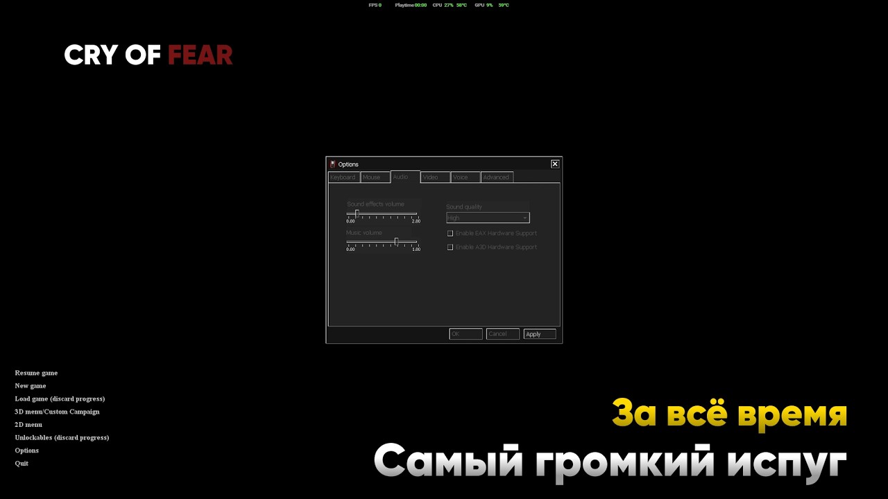 САМЫЙ ГРОМКИЙ ИСПУГ ЗА ВСЁ ВРЕМЯ | Cry Of Fear