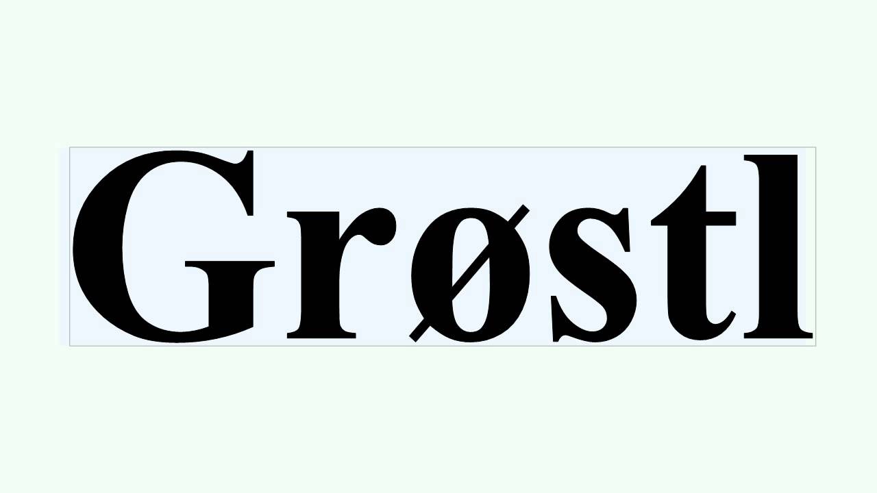 Grøstl