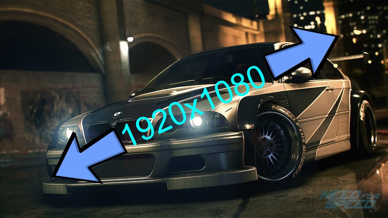 КАК ИЗМЕНИТЬ РАЗРЕШЕНИЕ В ЛЮБОМ NFS!!?