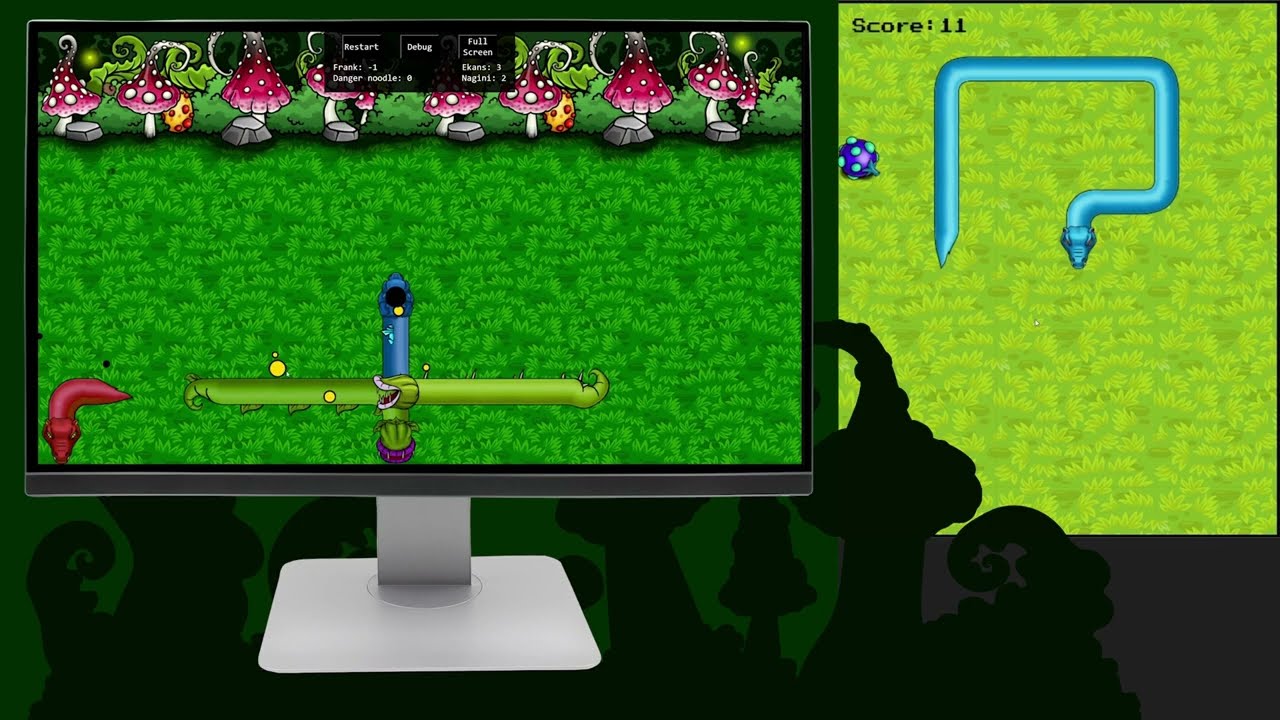 Создаём игру Snake с нуля Часть 2 – Еда, счёт и столкновения JavaScript