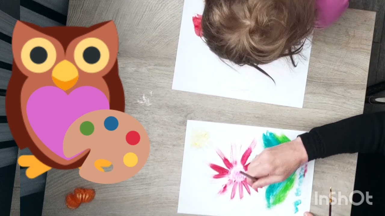 Рисуем вместе...девочка Майя и Пурпурная сова 🦉🖌️🎨