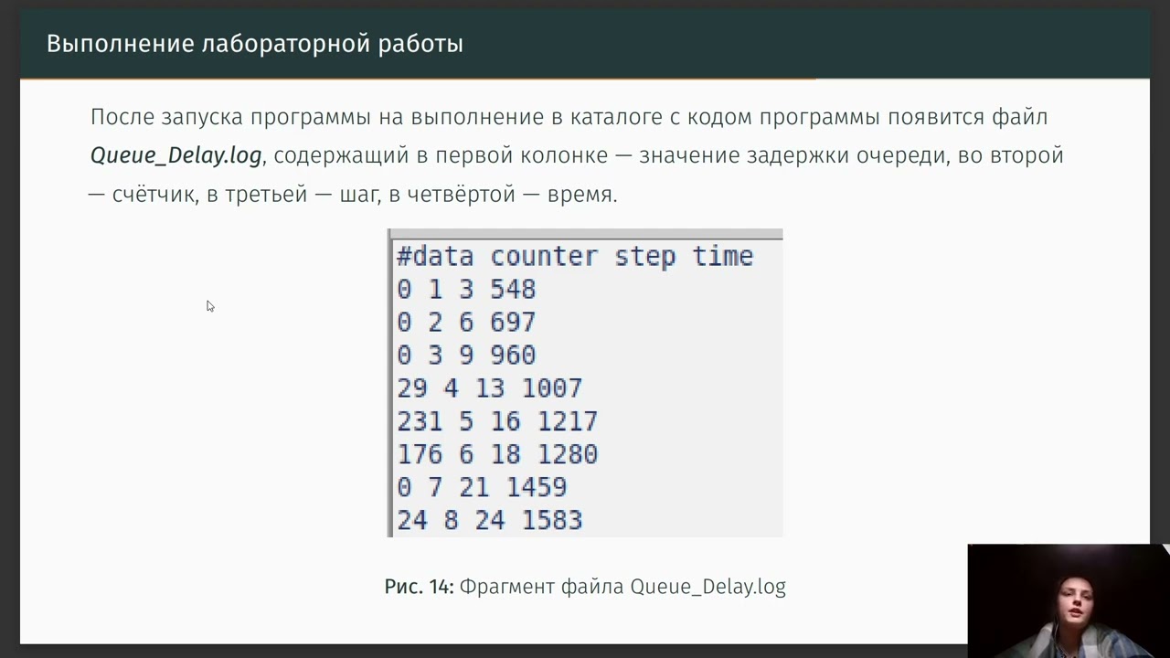 Моделирование информационных процессов. Презентация к лабораторной работе 11