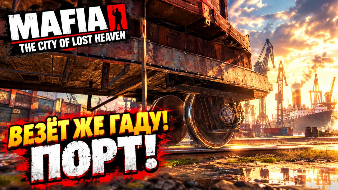 ВЕЗЁТ ЖЕ ГАДУ!ПОРТ!MAFIA THE CITY OF LOST HEAVEN-ПРОХОЖДЕНИЕ БЕЗ КОММЕНТАРИЕВ!МАФИЯ 1 НУЛЕВЫХ
