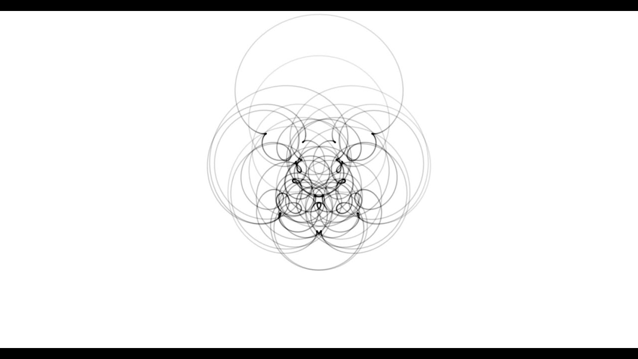 1, 1, 1, 9, 9, 1, 9, 1 Harmonics Of Sound In A Lissajous Vectorscope
