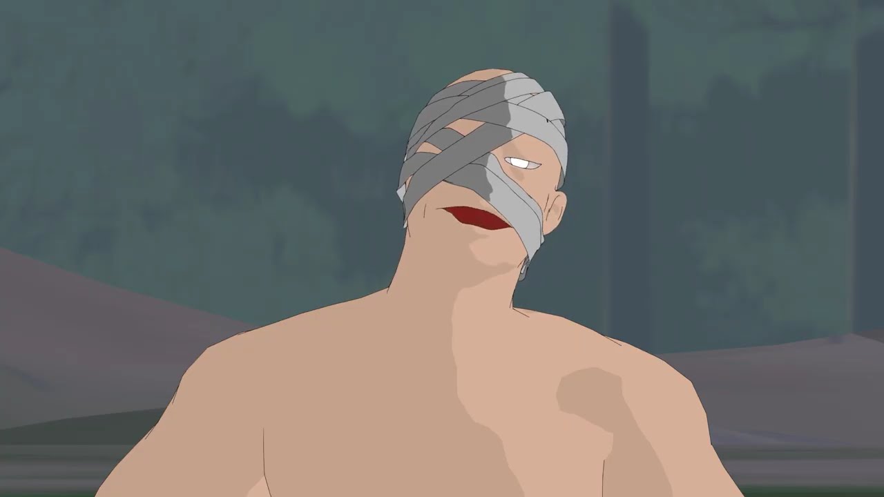 НЕРАВНАЯ БИТВА | Первая анимация в Blender #animation #anime #アニメ #アニメーション