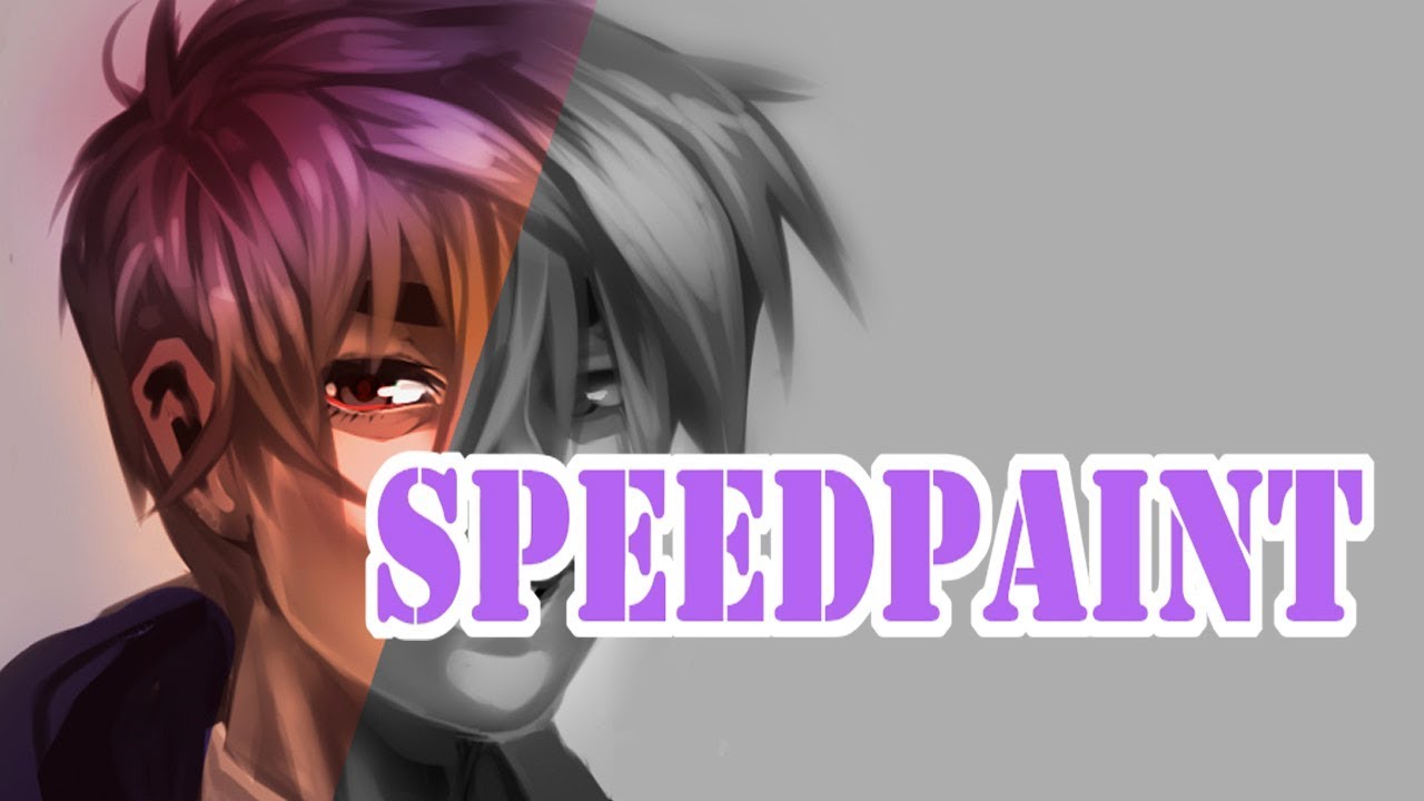 Speedpaint Paint Tool SAI - В ОДИН СЛОЙ