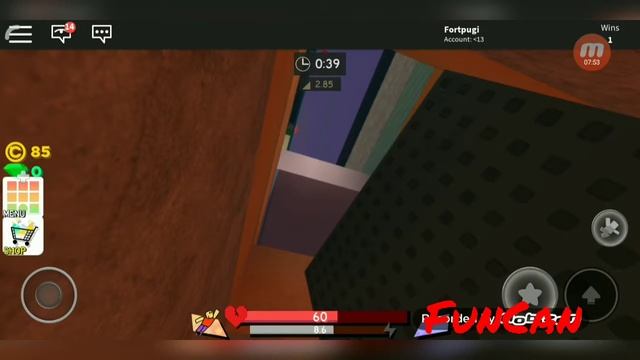 На нуба падают бомбы! [Bomb Survival] Roblox