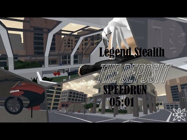Roblox:Entry Point The Deposit Legend Спидран (Не мировой рекорд) 5:01 Соло
