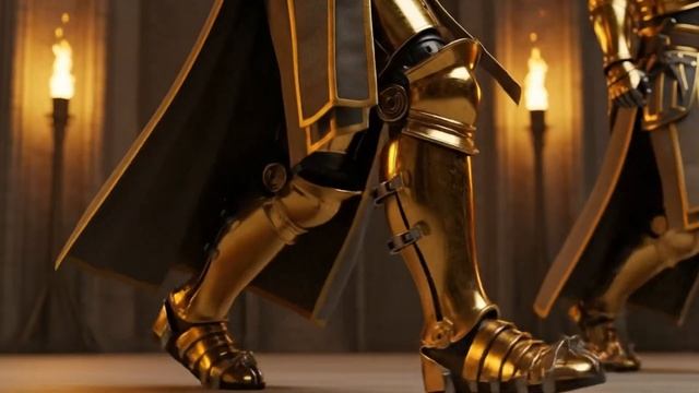 The Golden Warrior Awakens _ Powerful AI Fantasy Art By Celestia_1080p