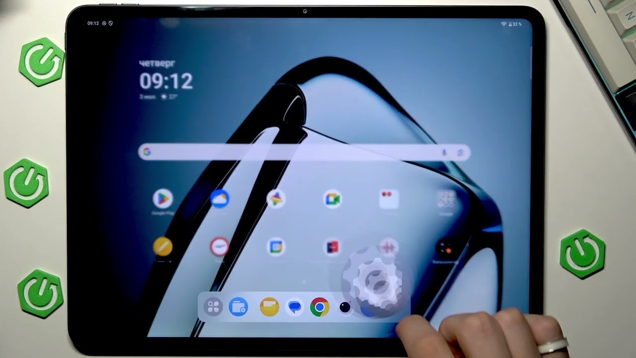 OnePlus Pad 3 – Как изменить размер значков