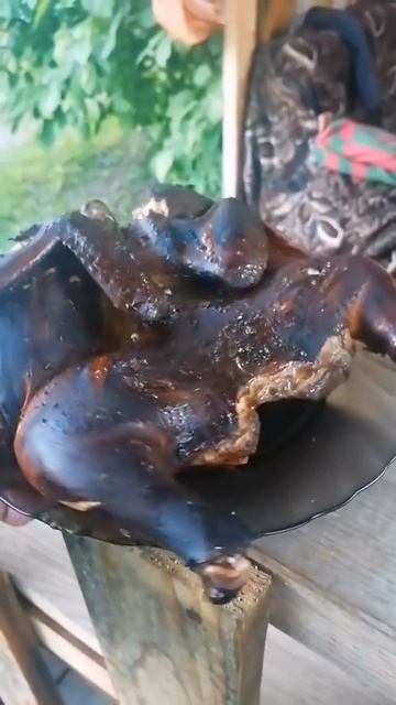 Курочка перекаптиламь или закоптилась 🤣