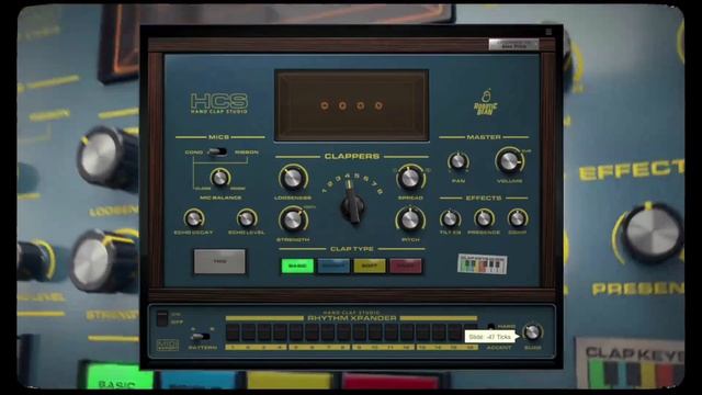 Как оживить клэпы и щелчки в миксе: Robotic Bean Hand Clap Studio