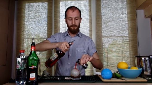 Коктейль Американо с правильными пропорциями